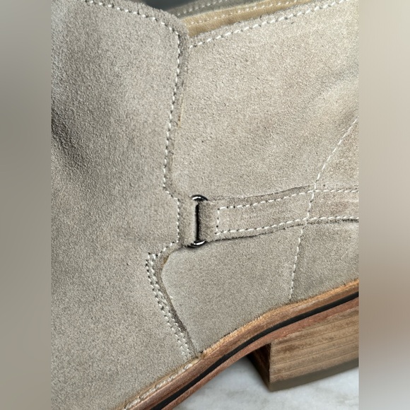 Diba True Caspian Beige Suede Boots New in Box - Picture 2 of 16